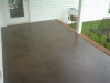 Black Stained Concrete